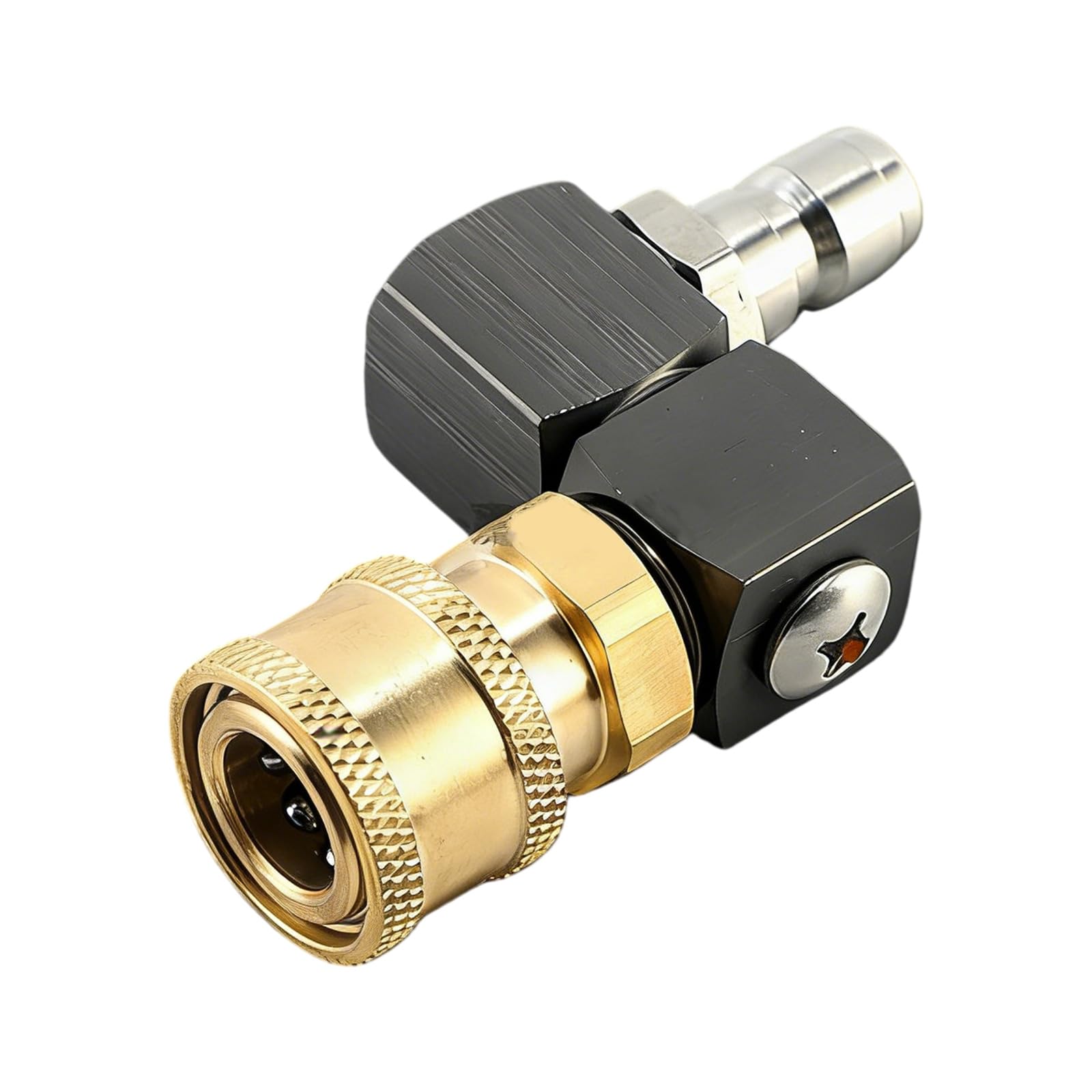 1 / 4Inch 360 Degree Adjustable Brass Swivels Sprinkler Nozzle Sprays Nozzle for Precisions Garden Watering and Irrigation Garden Watering