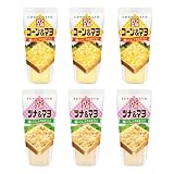 [6個] キューピー パン工房 2種類アソートセット ツナマヨ×３個 コーンマヨ×３個