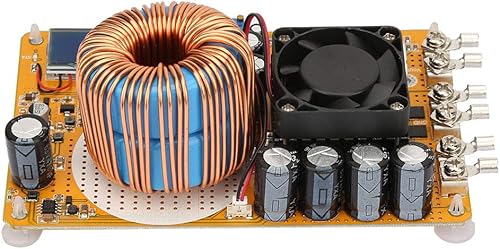 Miniatura 8 de YWBL-WH Módulo de fuente de alimentación Convertidor de alimentación DC-DC 8-40V a 0-32V 50A 800W Módulo reductor ajustable con ventilador disipador