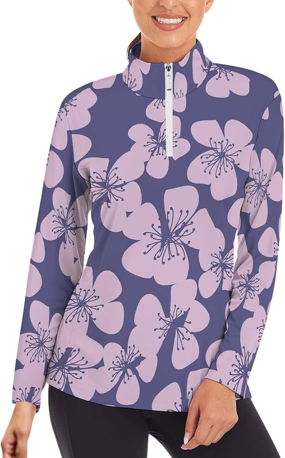 スポーツウェア レディース 長袖 ハイネック ジャージ 花柄 桜 3 ジムウェア ヨガウェア ハーフジップシャツ トレーニングウェア ランニングウェア トレーナー 部屋着 伸縮性 通気 吸汗速乾 ストレッチ トレーニング 春夏秋冬 人気激安 スポーツウェア レディース 長袖 ハイネック ジャージ 花柄 桜 3 ジムウェア ヨガウェア ハーフジップシャツ トレーニングウェア ランニングウェア トレーナー 部屋着 伸縮性 通気 吸汗速乾 ストレッチ トレーニング 春夏秋冬 人気激安