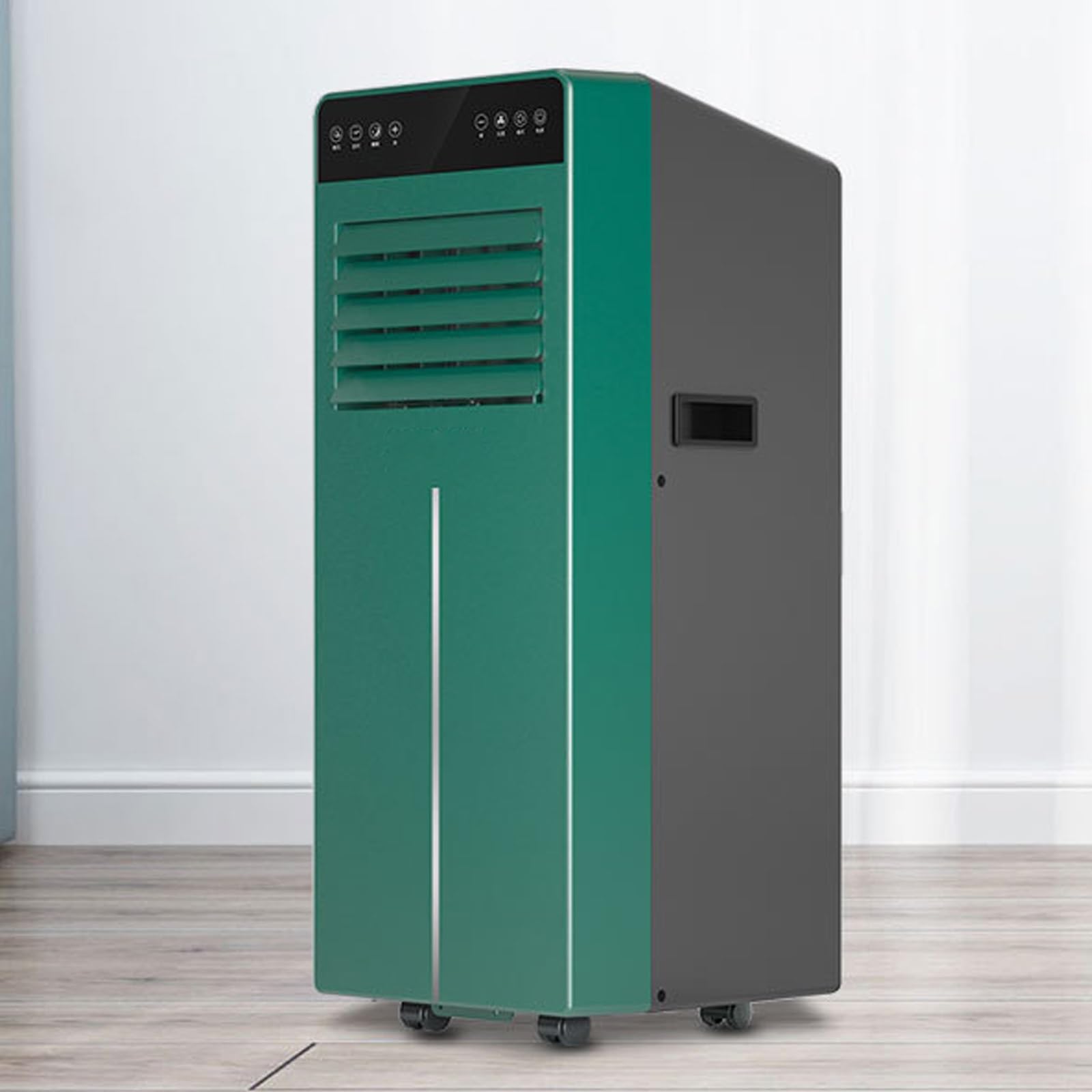 Xysbhd One Color 9000Btu Portable Air Conditioner, Quiet Smart Ac Unit With 24H Timer, Remote Control, 2 Speed And Touch Display, Air Conditioning Unit For Home Room Office