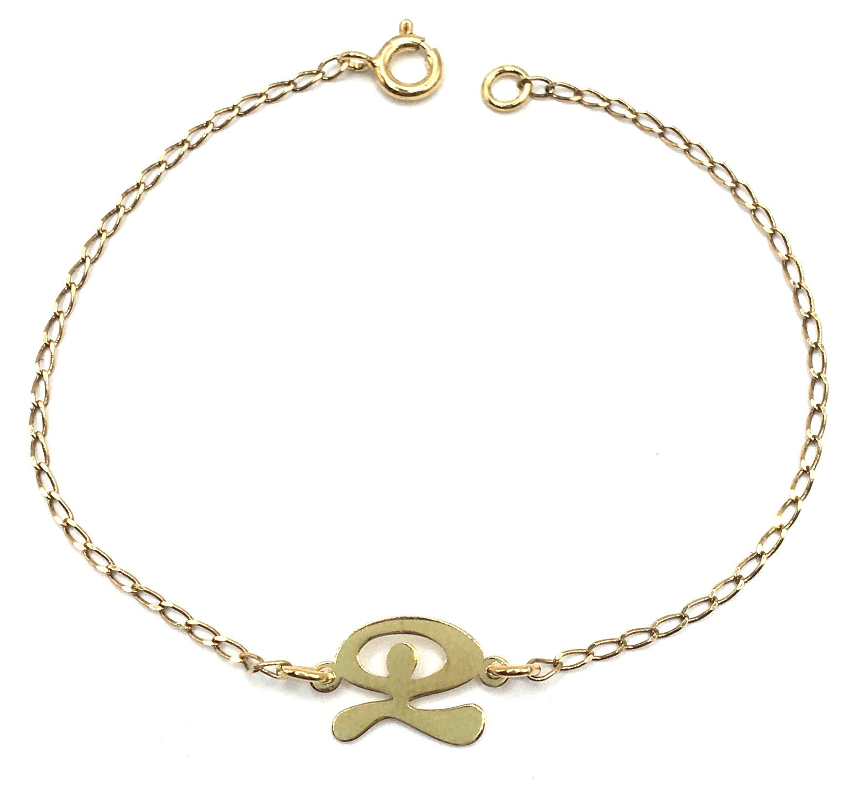 Bracciale in argento e diamantirealizzato ad una fila di maglie ad
