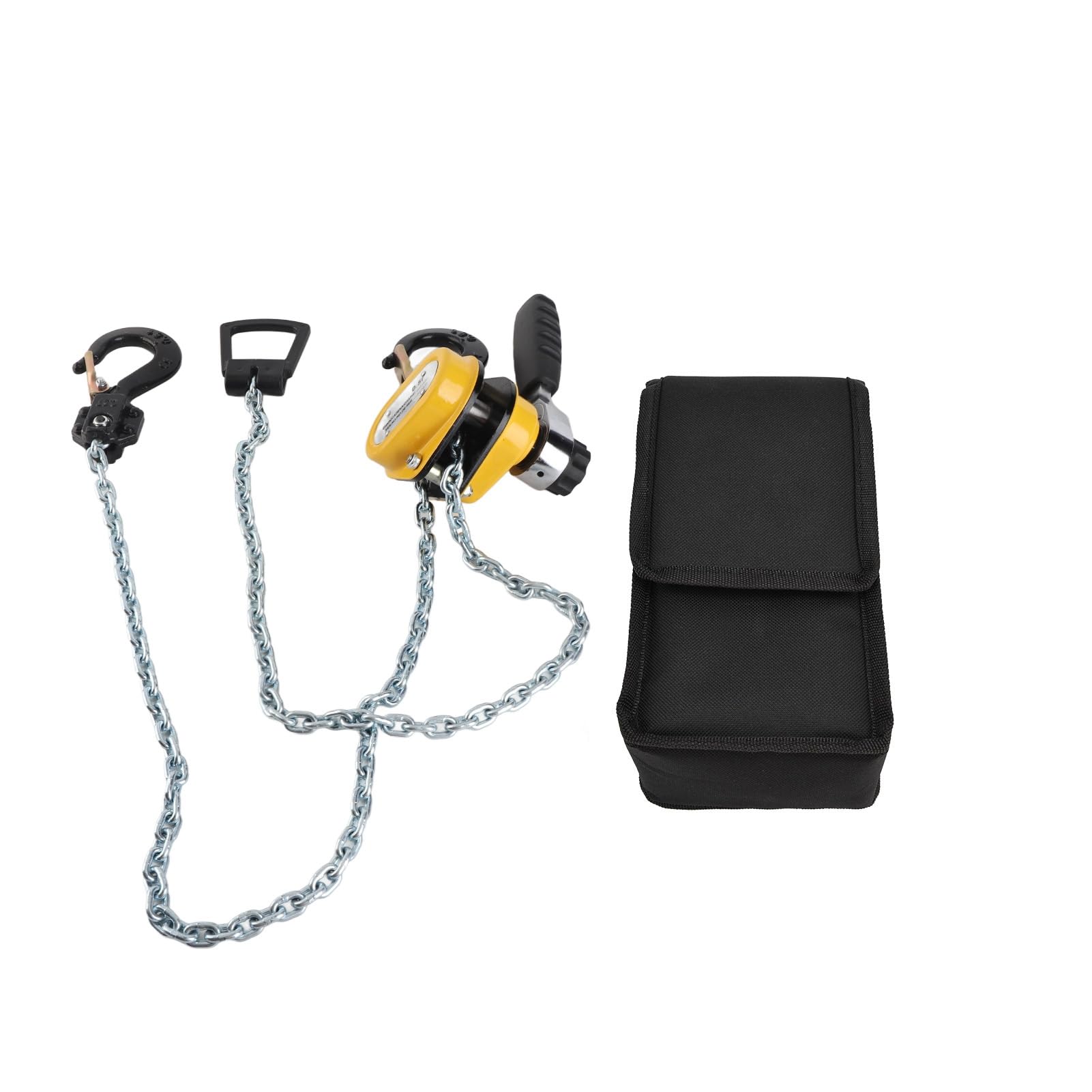 La Leva a Catena Hoist 500kg Carico - Puleggia a Leva Portatile con una Catena di 1,5 M per Workshop, Garage, Utilizzo di Fabbrica