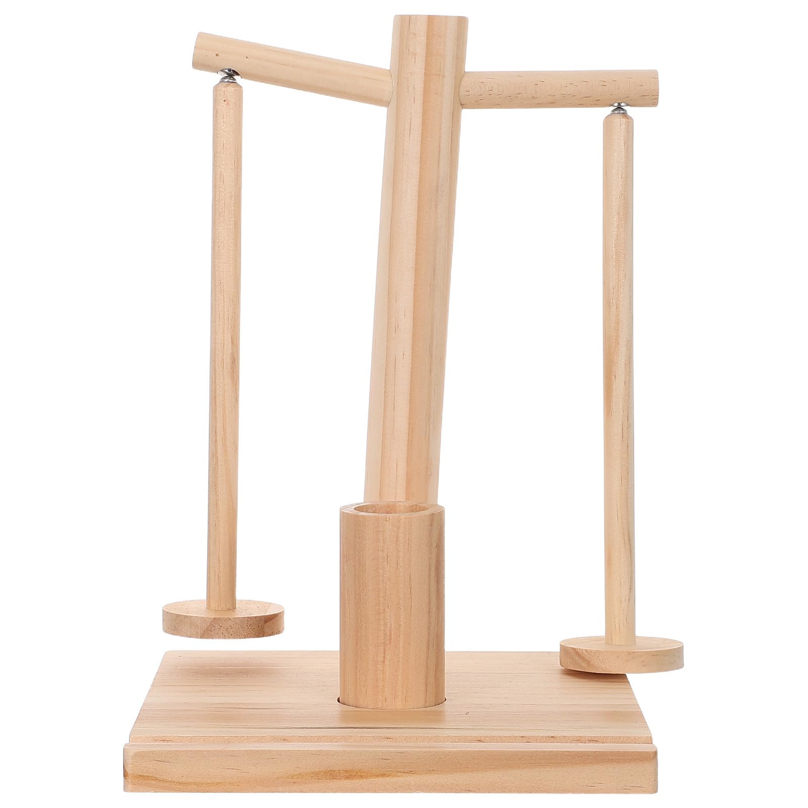 WATIIFUFU Supporto in Legno per Filato, Avvolgitore Manuale da Tavolo