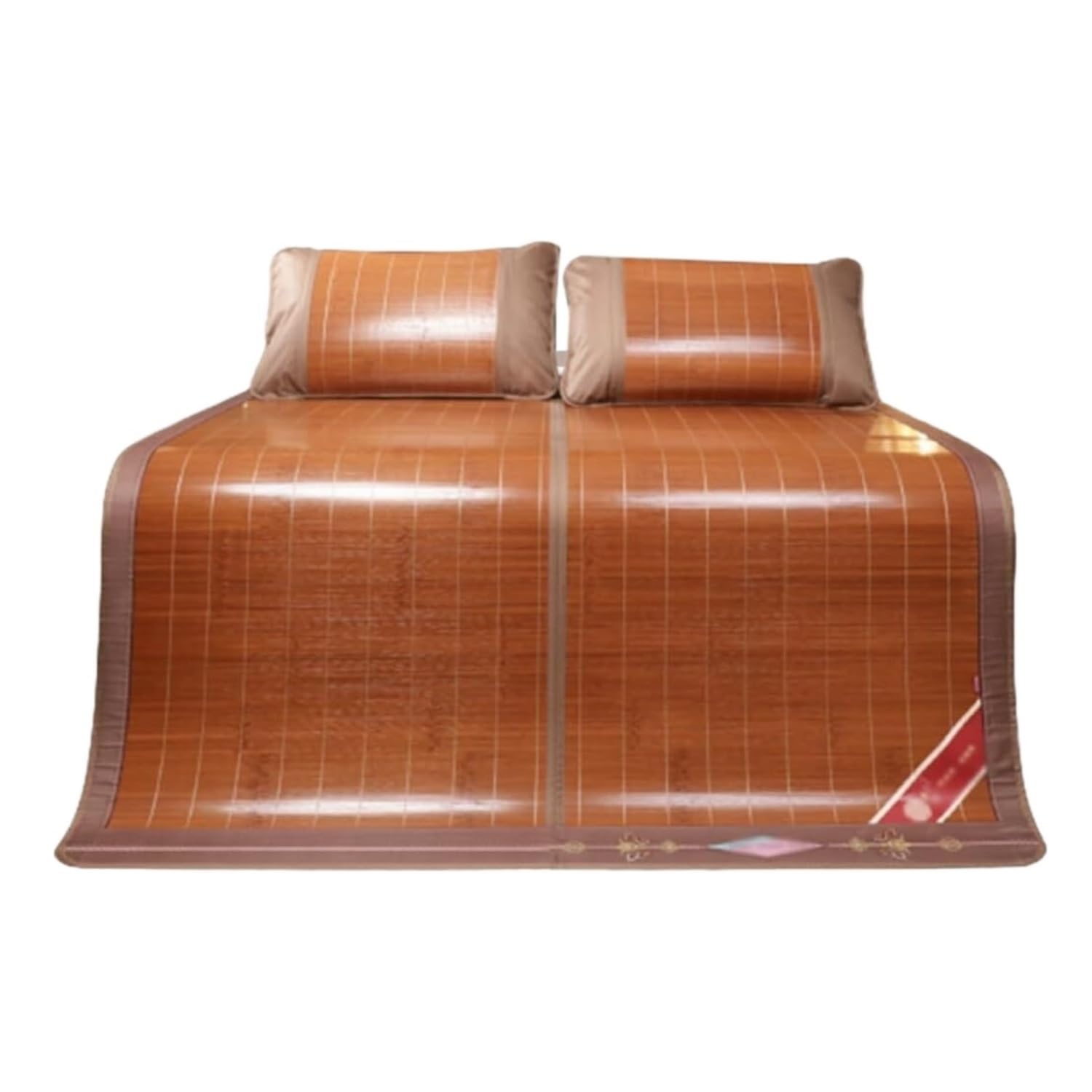 Materassino per Estivo, Tappetino Per Dormire Estivo Tappetino Per Materasso Rinfrescante In Bambù Tappetino Pieghevole A Doppia Faccia Biancheria da Letto(1.8 * 2/70 * 78.74in)