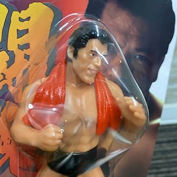 Amazon | アントニオ猪木 フィギュア 赤タオルver 燃える闘魂 新日本
