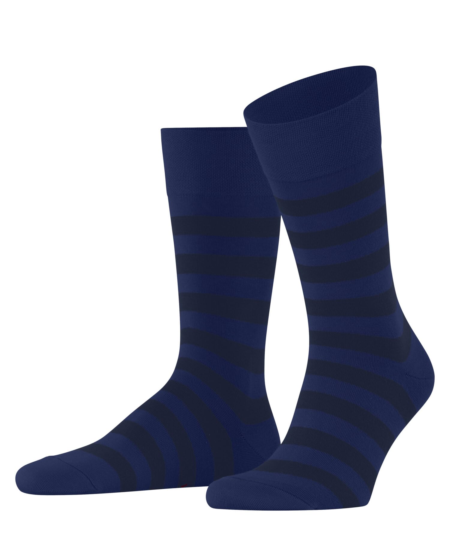 FALKE Men's Sensitive Mapped Line M So Cotton With Soft Tops 1 Pair Socks, Blue Sapphire 6055, 8.5-11