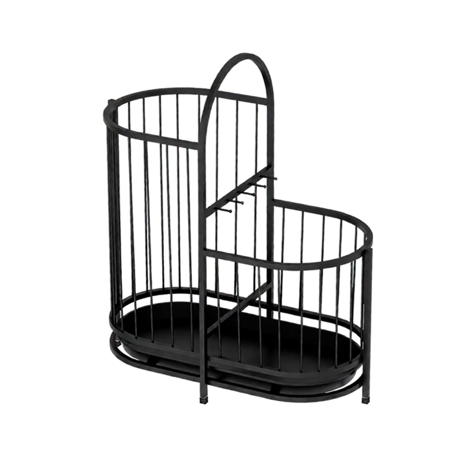 GHHVFEC Floor Umbrella Stand with Removable Drip Tray, for Hallway Office Entryway, Heavy Duty
