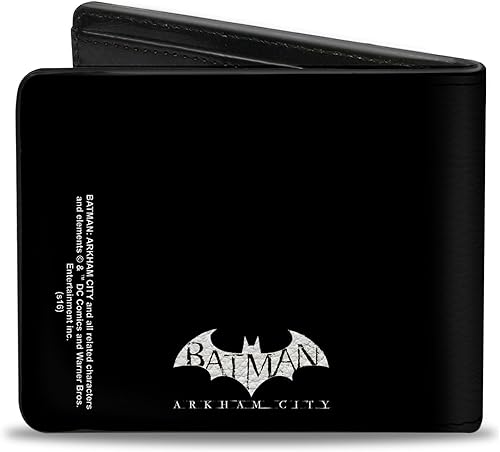 Miniatura 10 de Buckle-Down Mens Pu Bifold-Batman Bi Fold Wallet