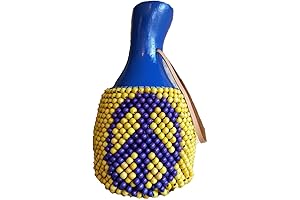 Peace Gourd Shekere Musical Instrument