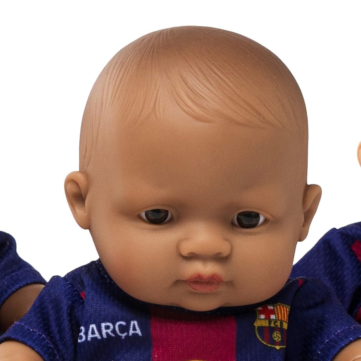 Miniland FC Barcelona Doll 21 cm with Official Blaugrana Kit, Articulated and Collectible Barça Football Doll - Image 2