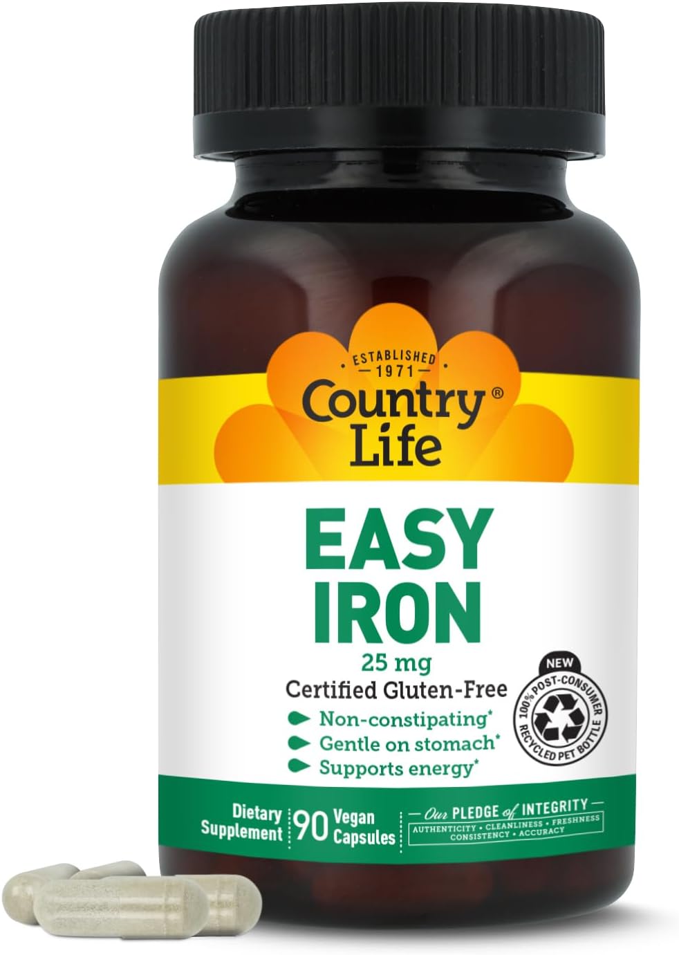Easy Iron 25MG 90 Capsules