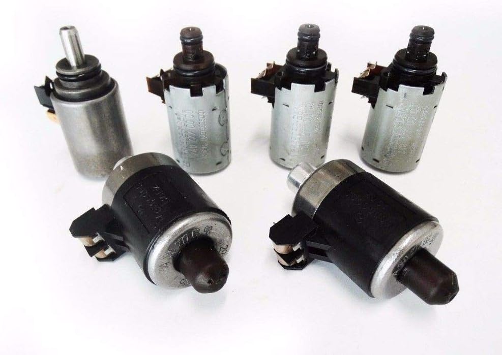 6-Pcs 722.6 Automatic Transmission Solenoids Set New for Mercedes Benz 5-Speed