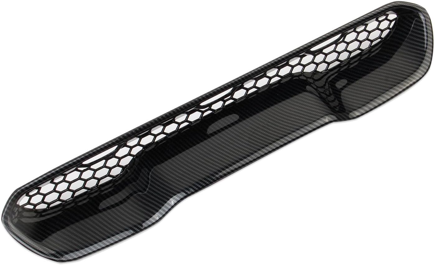 Engine Hood Vent Air Intake Moulding Cover Trim for 2021-2026 RAM 1500 TRX/RHO (carbon fiber style)