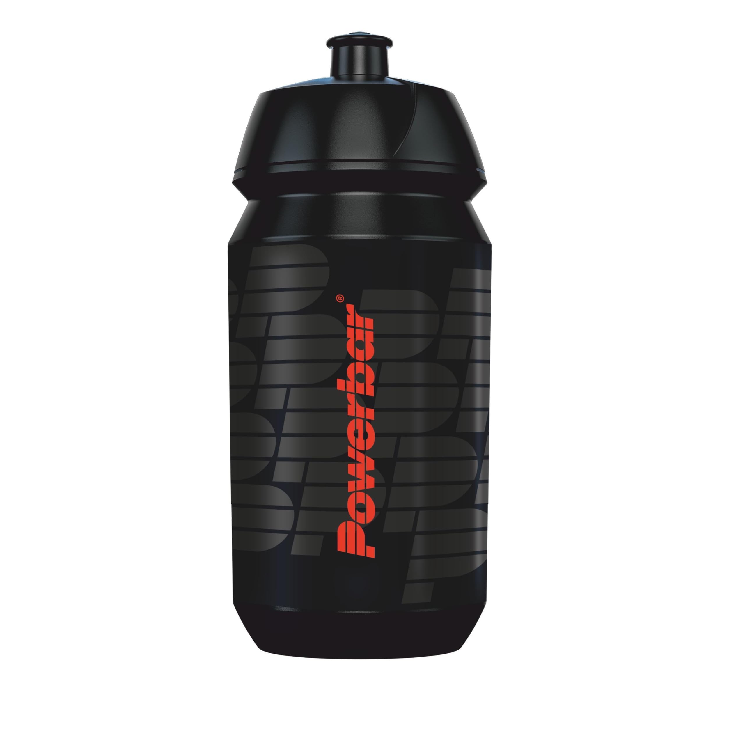 Powerbar - Sports Water Bottle - Leak-Proof & Dishwasher-Safe, BPA-Free - 500 ml - Black Line