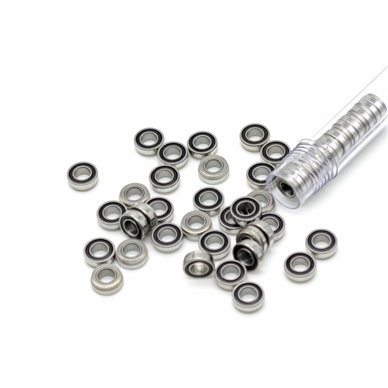 Cojinetes de bolas de ranura profunda 10 piezas de cojinetes escalonados de 3,175 x 6,35 x 2,38 mm for cojinetes dentales compatibles con piezas de mano SR144