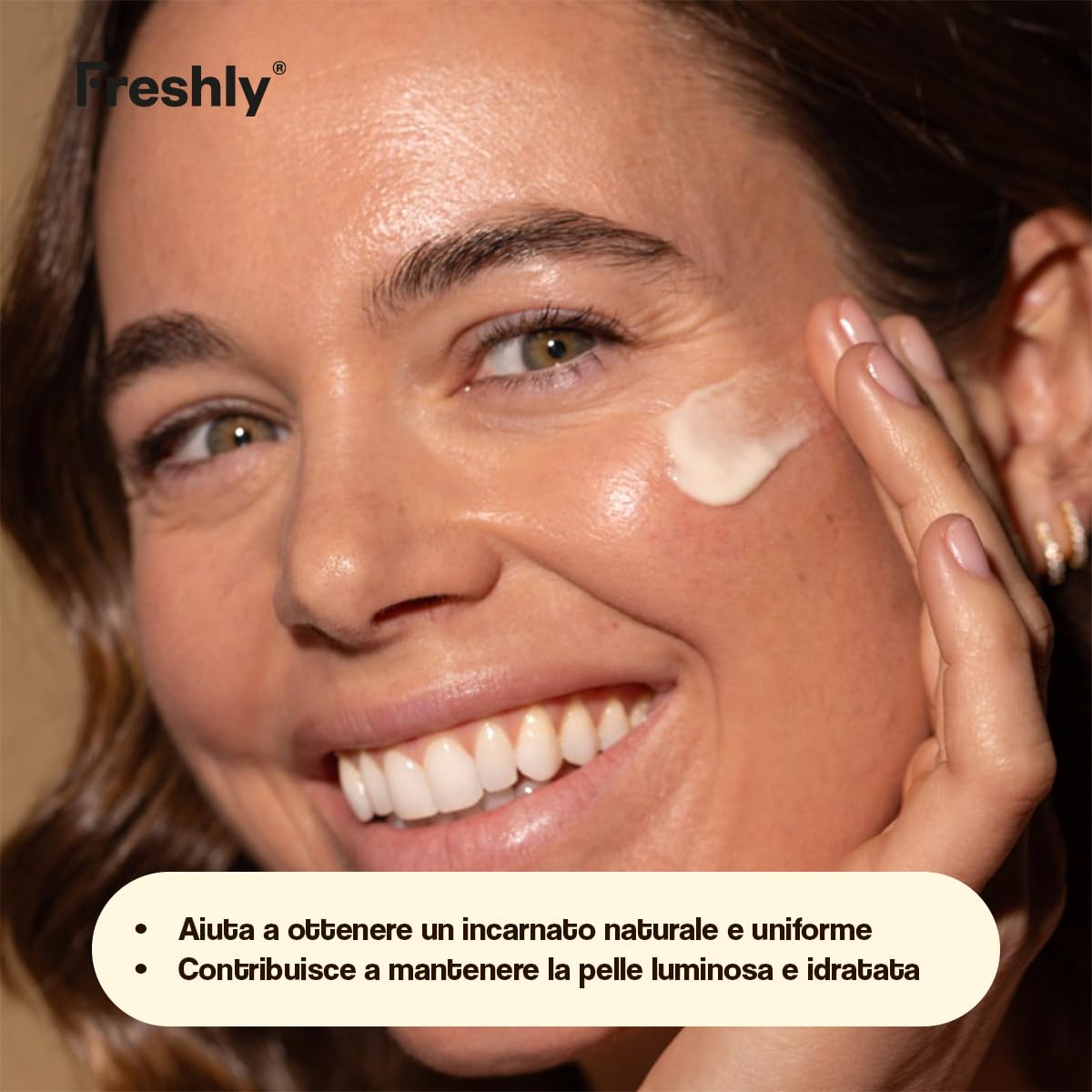 Freshly Cosmetics | Bronzing Self-Tanning Serum | Autoabbronzante Viso Naturale | 30 ml | Siero Viso per Abbronzatura Graduale e Uniforme