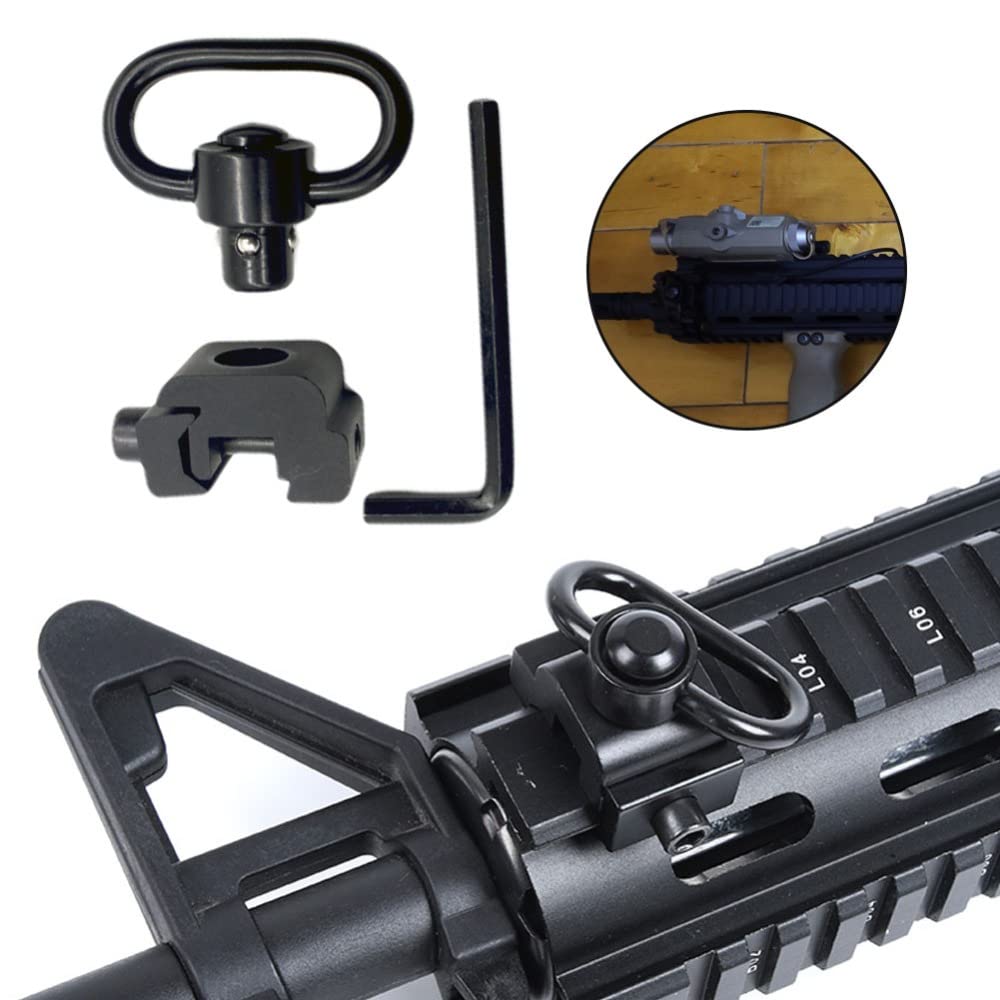 Dophee QD Schnell Detach Quick Release Swivel DQ Swivel Öse Sling Basis für 20mm Schienen