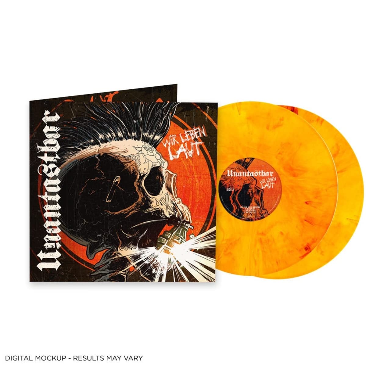 Wir Leben Laut ( Marbled Sun Yellow/Red Lp) [VINYL]
