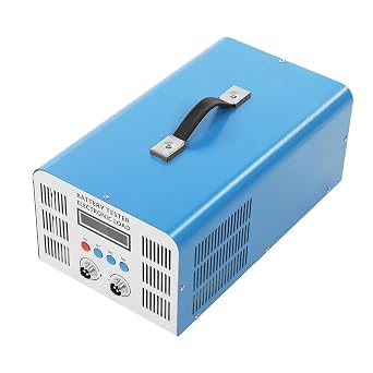 EBC-A40L 40A Large Current Lithium Battery Tester, 5V 200W High Precision Battery Capacity Analyzer with CC/CV/CP Mode, for Ternary LiFePO4 NiCd Sodium-Ion 18650 Battery Discharge Cycle Test