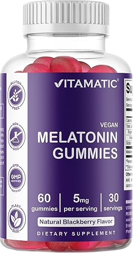 Miniatura 3 de Vitamatic Combo de gomitas de magnesio y melatonina - 60 unidades cada una
