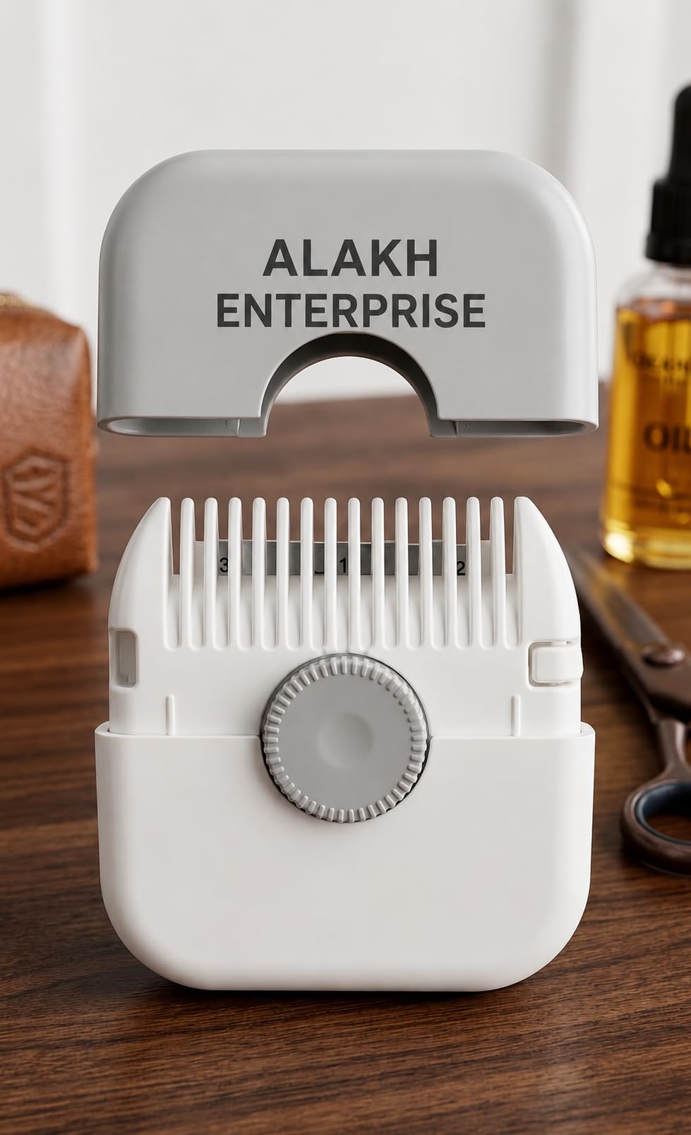 Unisex Two In One Hair Trimmer Comb Cutter, Double Sided Baby Hair Cutting Razor Comb,Hair Clipper Bang Comb Styling Tool (Pack Of 1), Multi(T-1004)-image-12