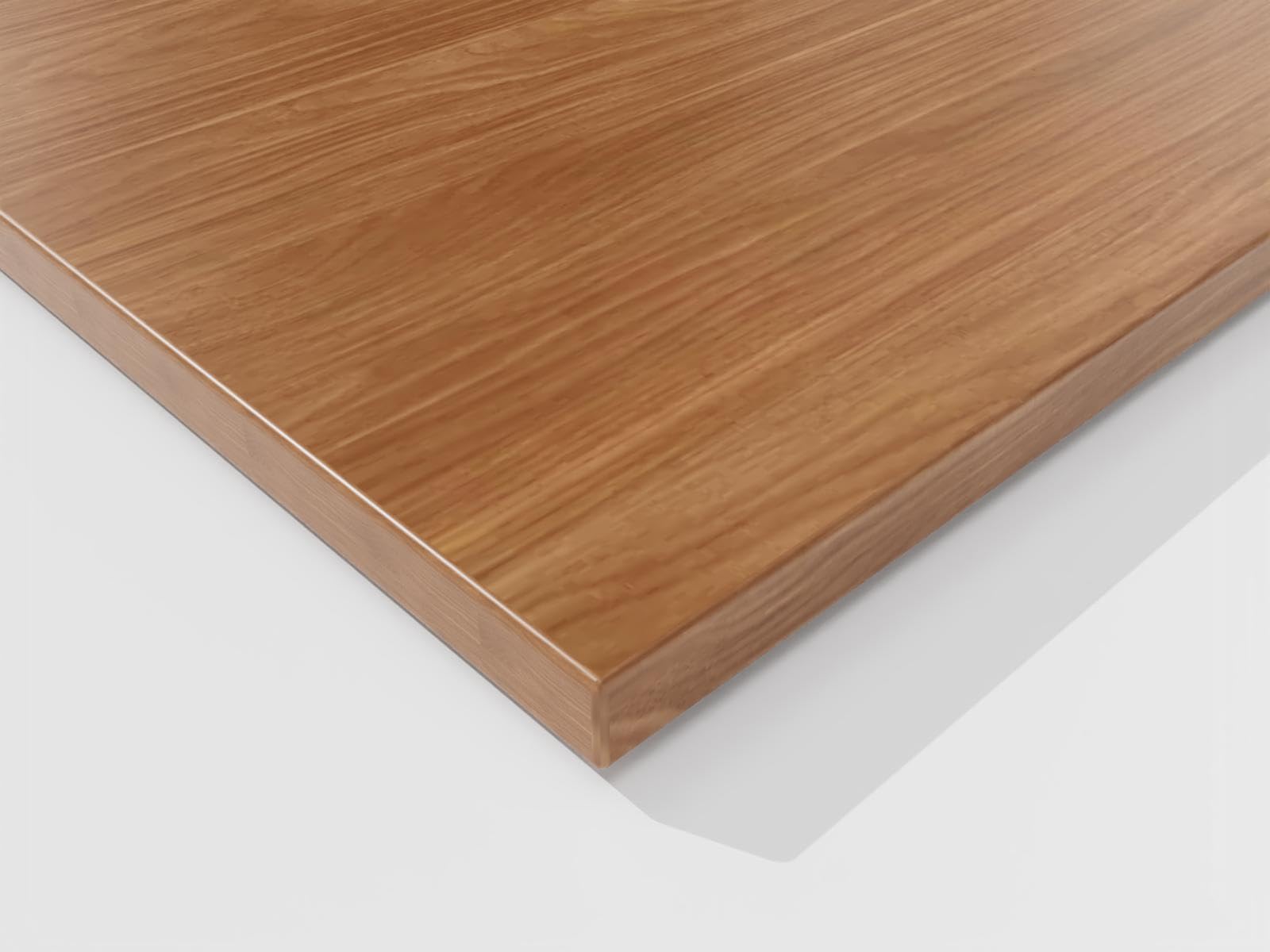 BISLEY Desktop, melaminharzbeschichtete MFC Tischplatte, mit 2 mm ABS Kante, DT251206005, H: 25 x B:1200 x T:600 mm, 008 lincon wallnuss