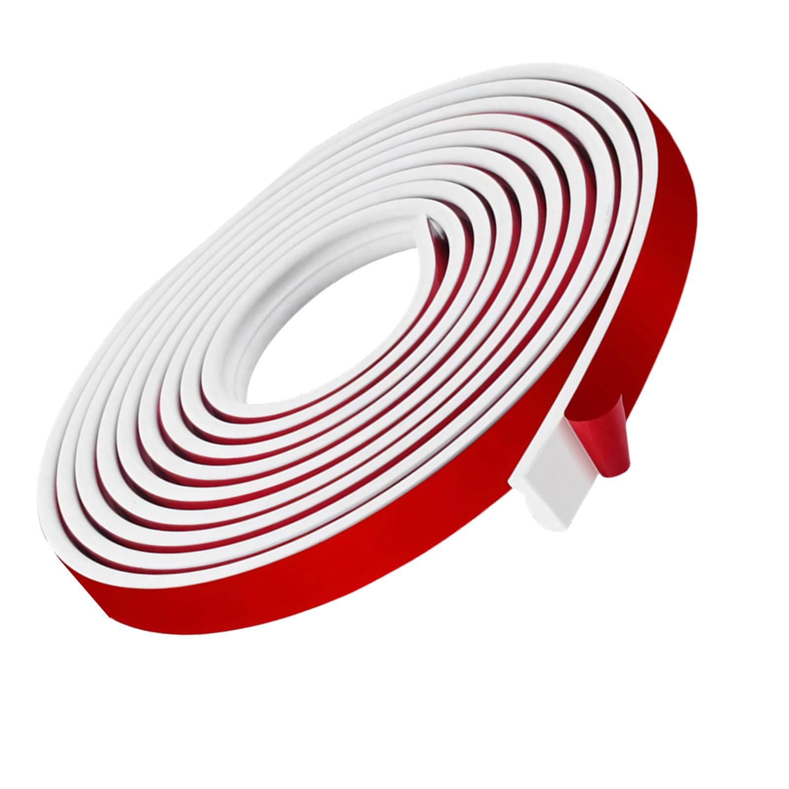 5M Flexible Molding Trim, Peeling and Stick for Wall, DIYer Wall Trims Caulk Strips Home Decoration Chair Rails Peeling and Stick