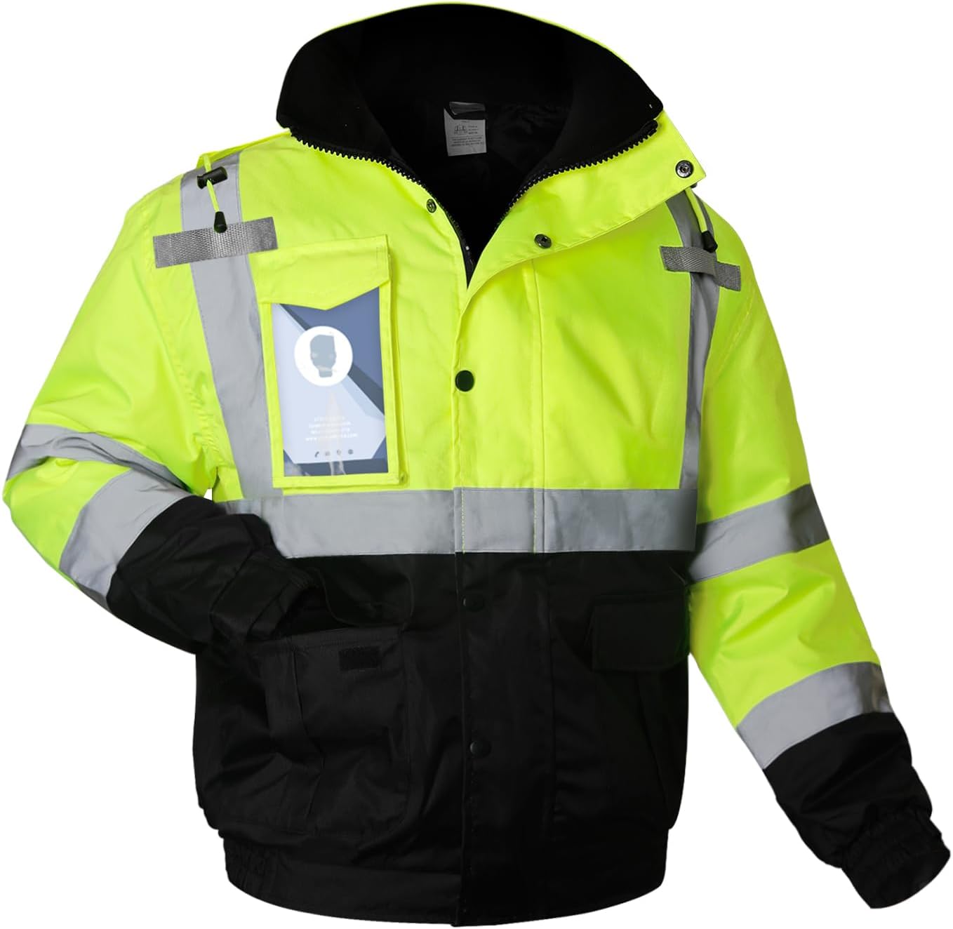 Hi Vis Jackets for Men& Women, Safety Jackets for Men with Pockets