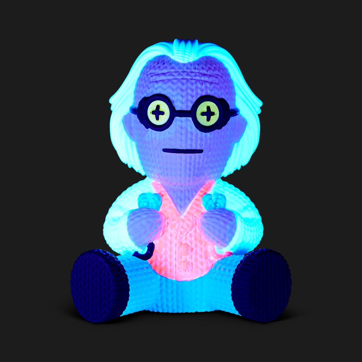 Handmade by Robots - Back to The Future - Dr. Emmett Brown #149 (Limited Edition Blacklight with Jumper Cables)