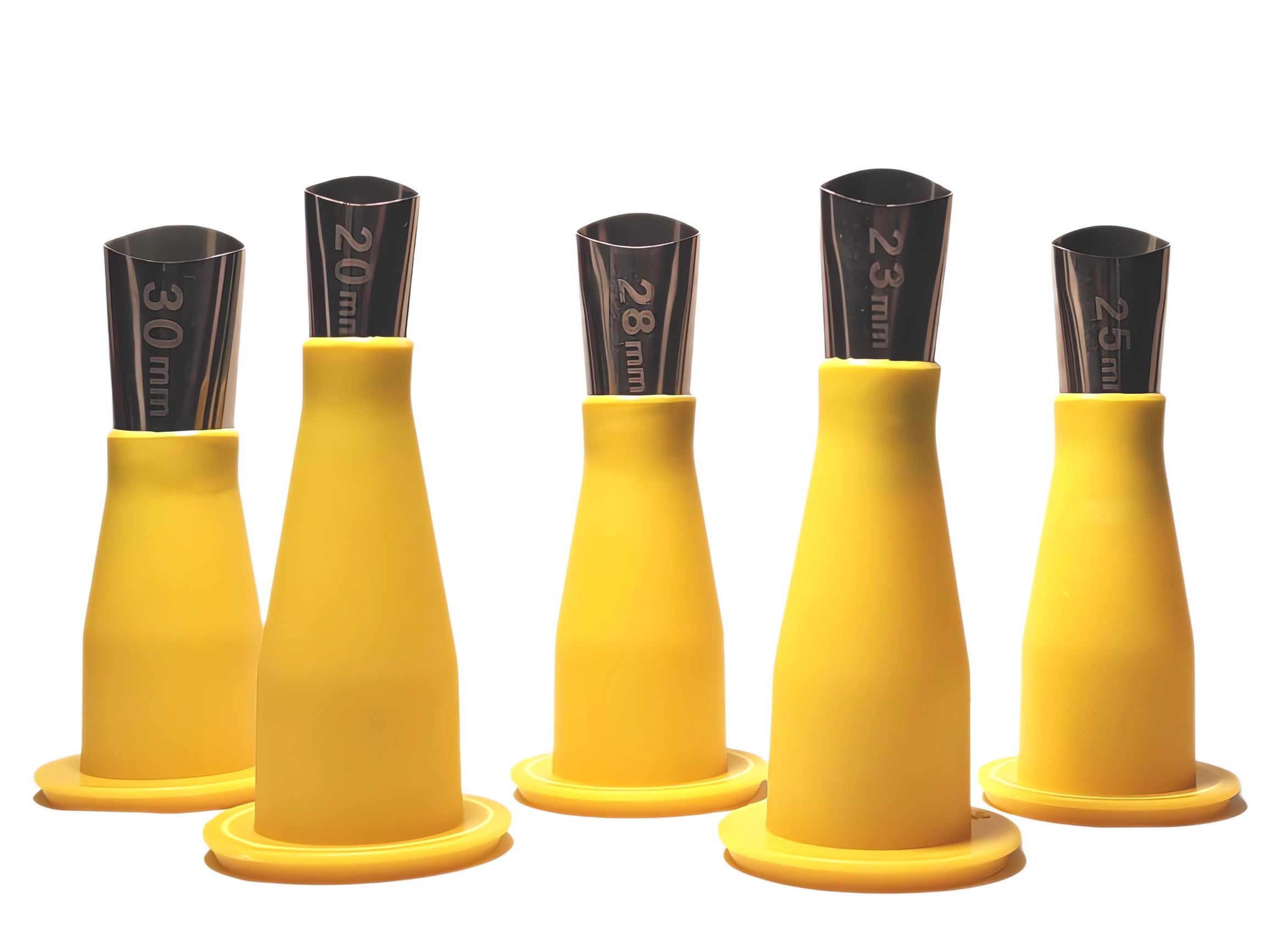 Pandairftr Caulking Nozzle with Nozzle Cap for Sausage Caulking Gun,Upgraded Caulk Extension Nozzle, Caulking Tips Stainless Steel Nozzle,Caulk Nozzle