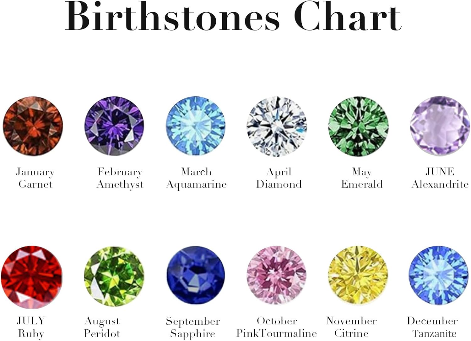 Birthstone Rings for Women,Dainty Sterling Silver Gold Plated Fidget Rings,Anxiety Heart Ring,Adjustable Spinner Birthstone Ring for Women,Birthday Christmas Gifts for Wife Daughter Sister - Image 3