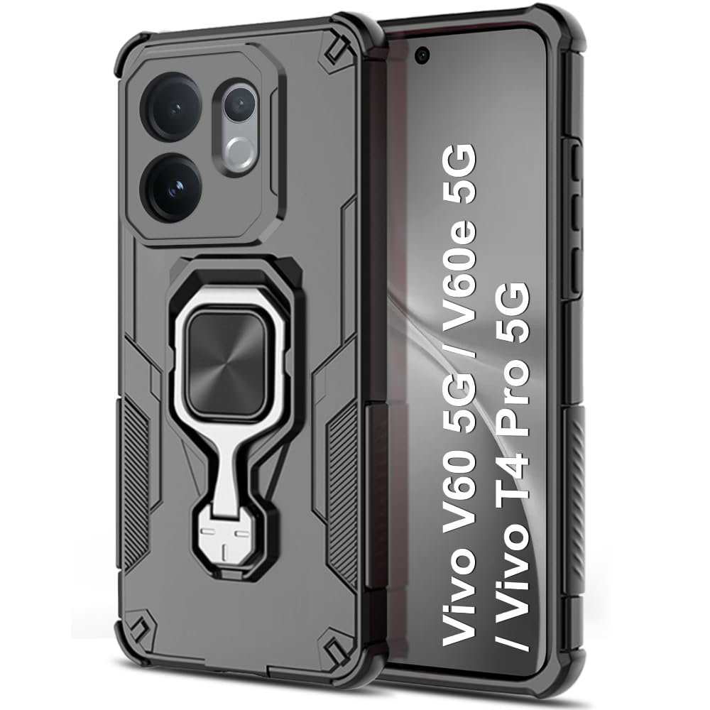 TheGiftKart Tough Armor Bumper Back Case Cover for Motorola Moto Signature 5G | Ring Holder & Kickstand in-Built | 360 Degree Protection Back Case Cover for Motorola Signature 5G (PC & TPU, Black) — Amazon image 20