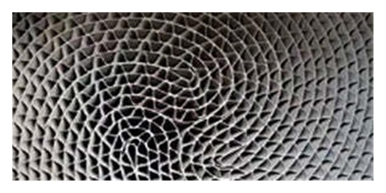 Katalizator Samochodowy Metalowy Typu Plaster Miodu EURO 5 118x80MM 500 CPSI Uniwersalny Trójdrożny Uniwersalny katalizator z wlotem/wylotem