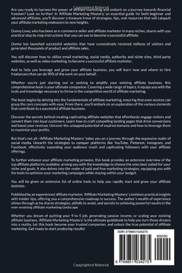 Vista 2 de Affiliate Marketing Mastery Practical Strategies For Beginner And Advanced Affiliate Marketers