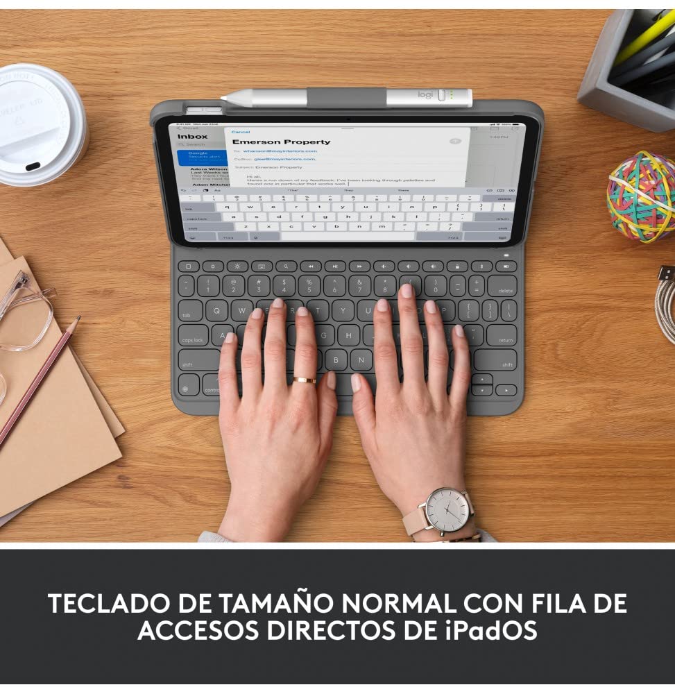 Logitech Slim Folio Klawiatura Case - ESP QWERTY