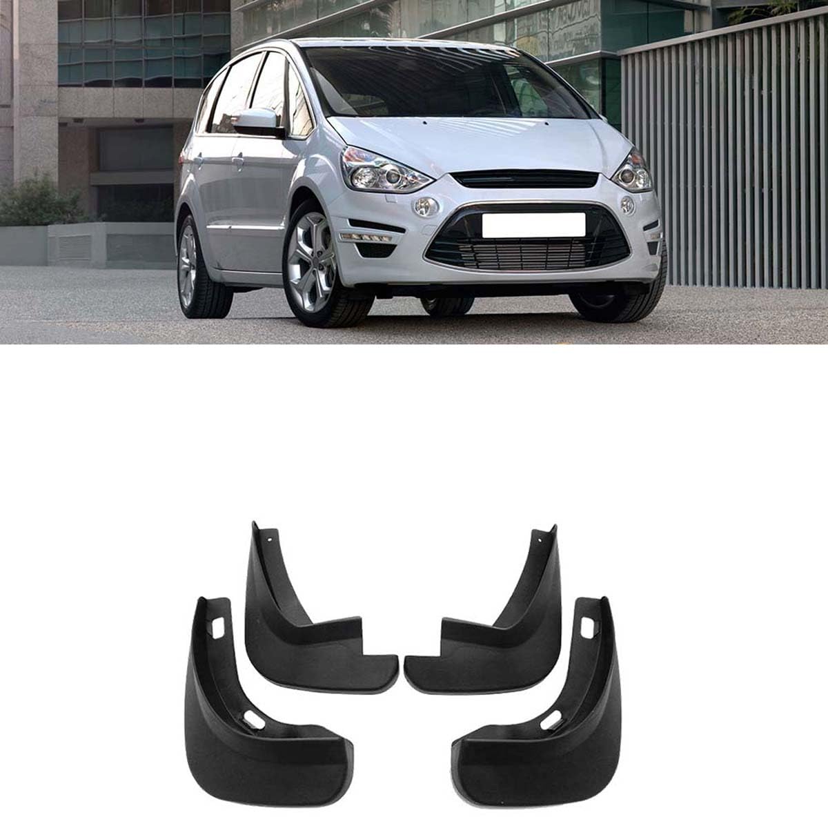 Garde-Boue pour Ford S-Max 2011-2014 Bavettes de Protection Auto