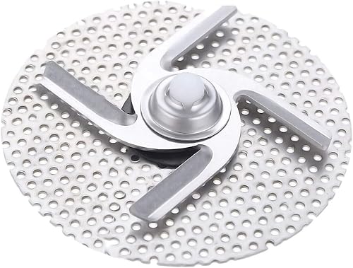 BlueStars W10083957V - Cuchilla de acero inoxidable para lavavajillas, compatible con lavavajillas KitchenAid Whirlpool Kenmore - Reemplaza 8268383