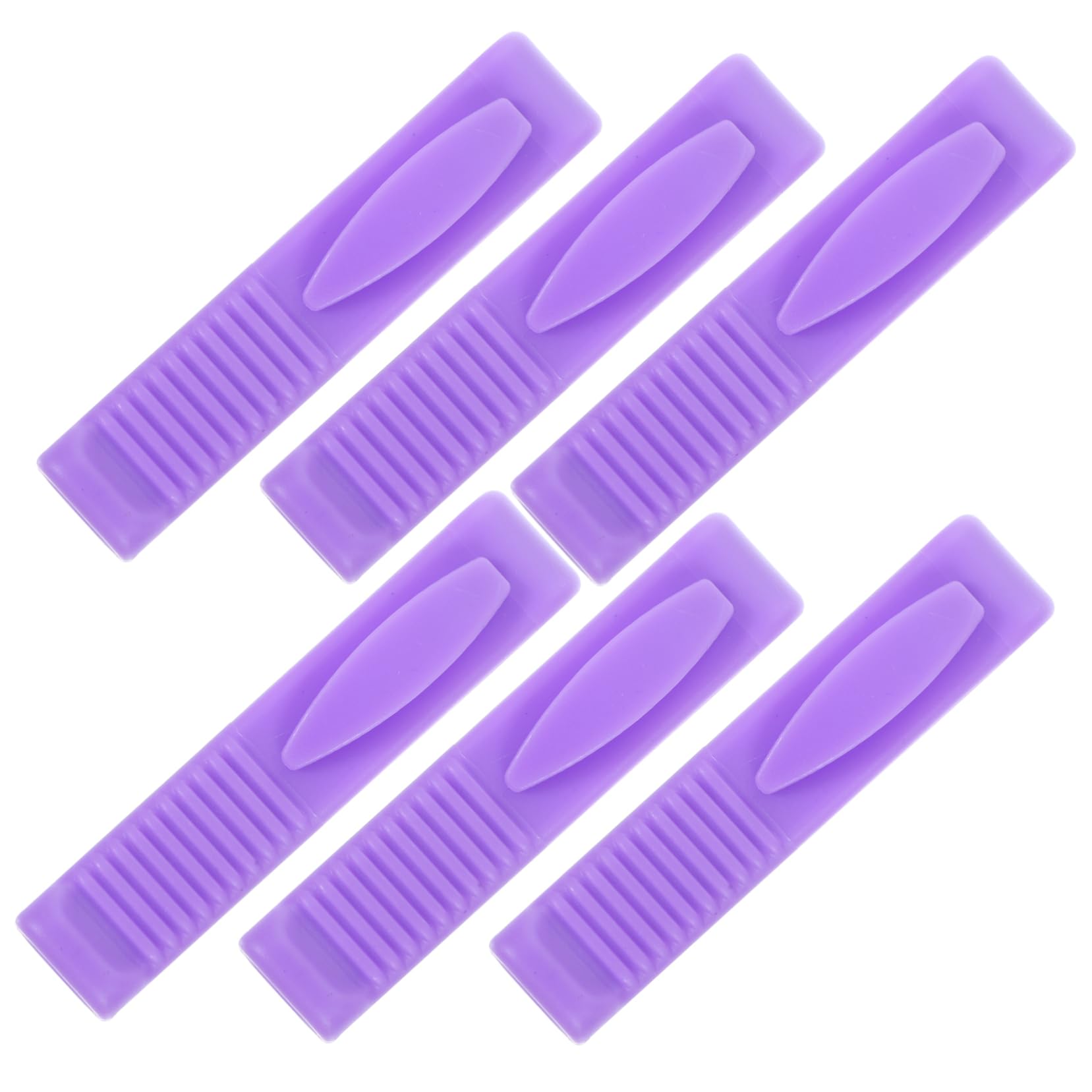 Garneck 6pcs Purple Hospital Supply Kimbap Maker Reusable Vial Breaker Groove Design Vial Plastic
