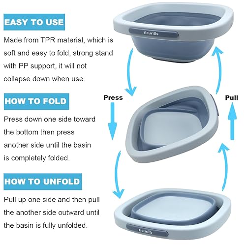 Miniatura 3 de Lavabo plegable para biberones, regalos ideales para bebés y mamás, lavabo multiusos para biberones y extractor de leche, artículos esenciales para