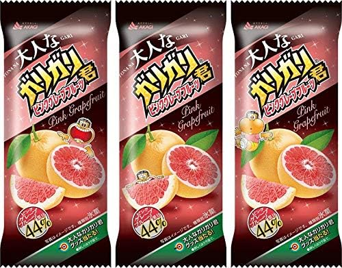 Amazon 赤城乳業 大人なガリガリ君 ピンクグレープフルーツ100ml 24袋 赤城乳業 氷菓 シャーベット 通販