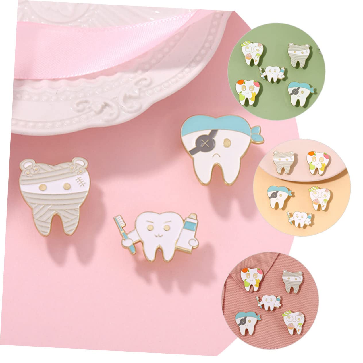 SOLUSTRE 25stücke Teiliges Cartoon- Broschen Metall Niedliche Emaille-anstecknadeln Für Kleidung Taschen Und Accessoires Lustige - -anstecker Für Und Familie