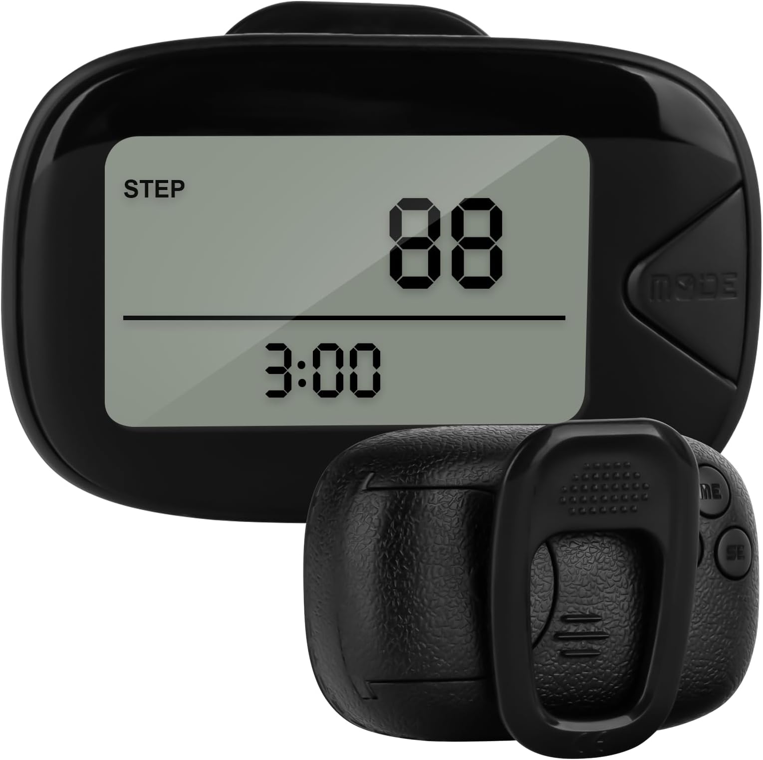Pedometer for Walking 3D Step Counter with Clock