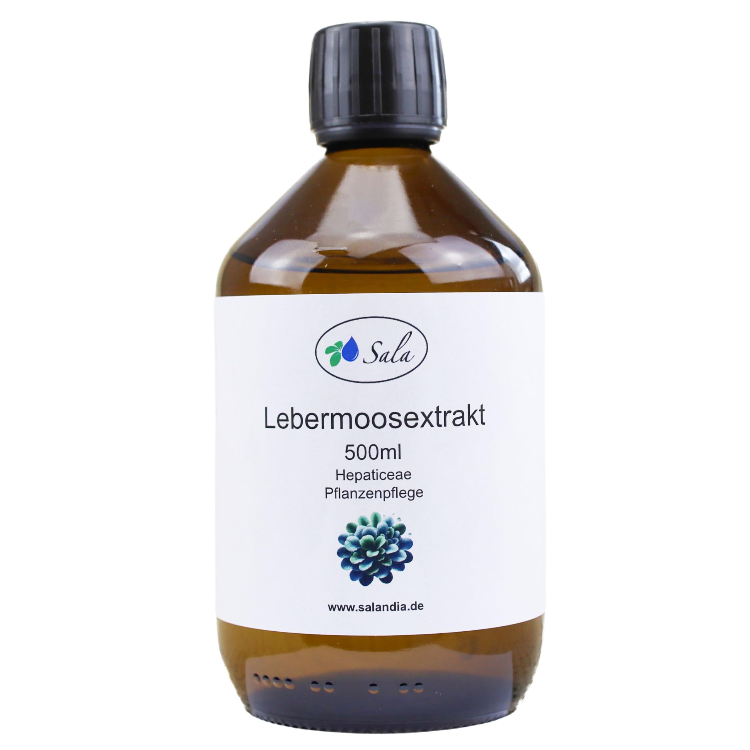 Sala Lebermoosextrakt Lebermoos Pflanzenpflege Extrakt 500 ml Glasflasche
