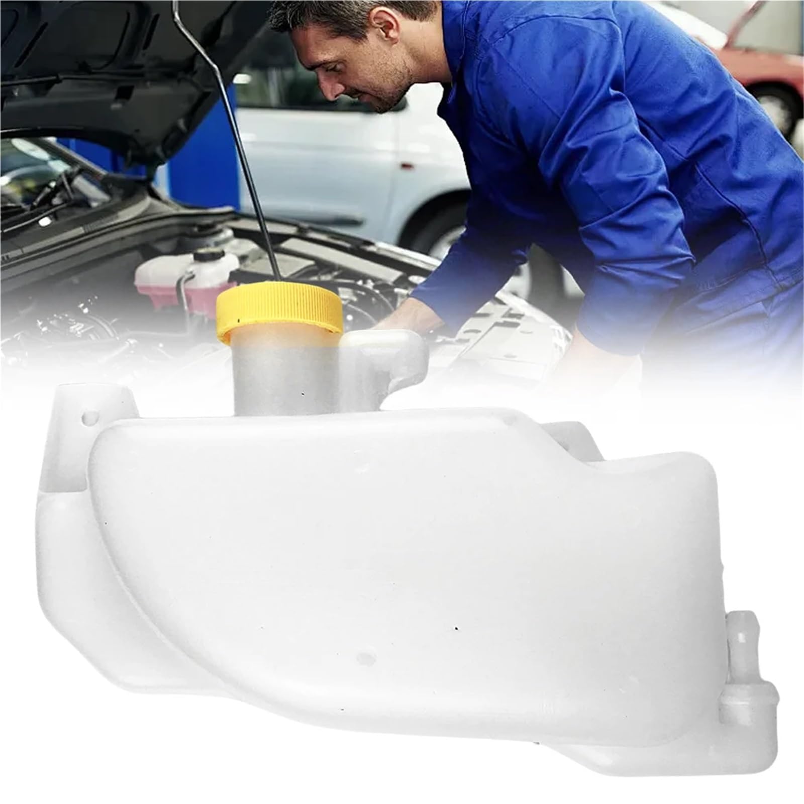 Botella Refrigerante Depósito de expansión de refrigerante de 1,5 l (21710-43B01) para Nissan Micra K11 (1992-2002)