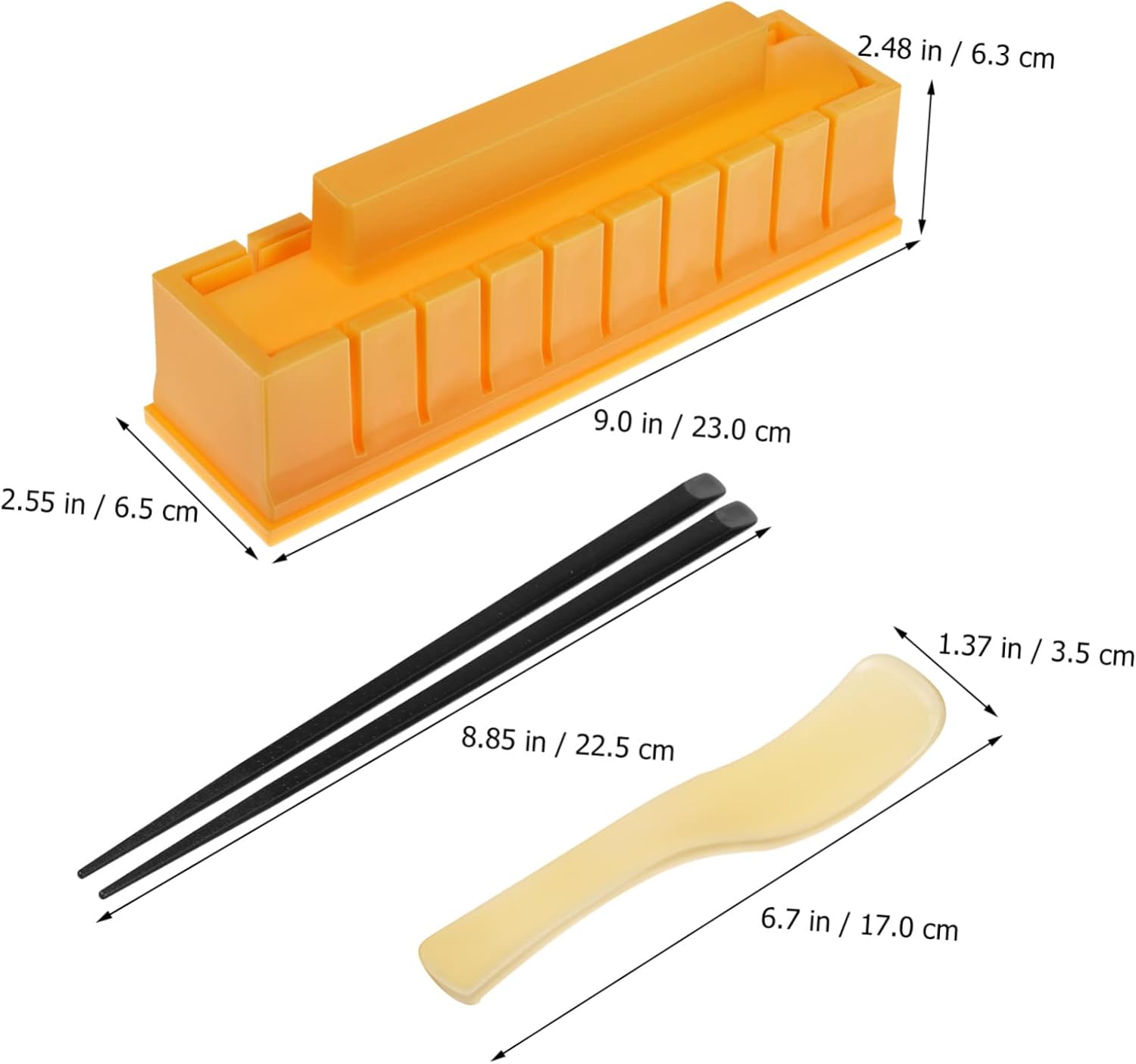 Cabilock 1 Set Sushi Tool Set Tools Shape Ball Beginners Mold Serving Scoop Rice Party Diy Kit Sushi Making Tool Sushi Mould Sushi Utensil Sushi Maker Gadget Chopsticks Are