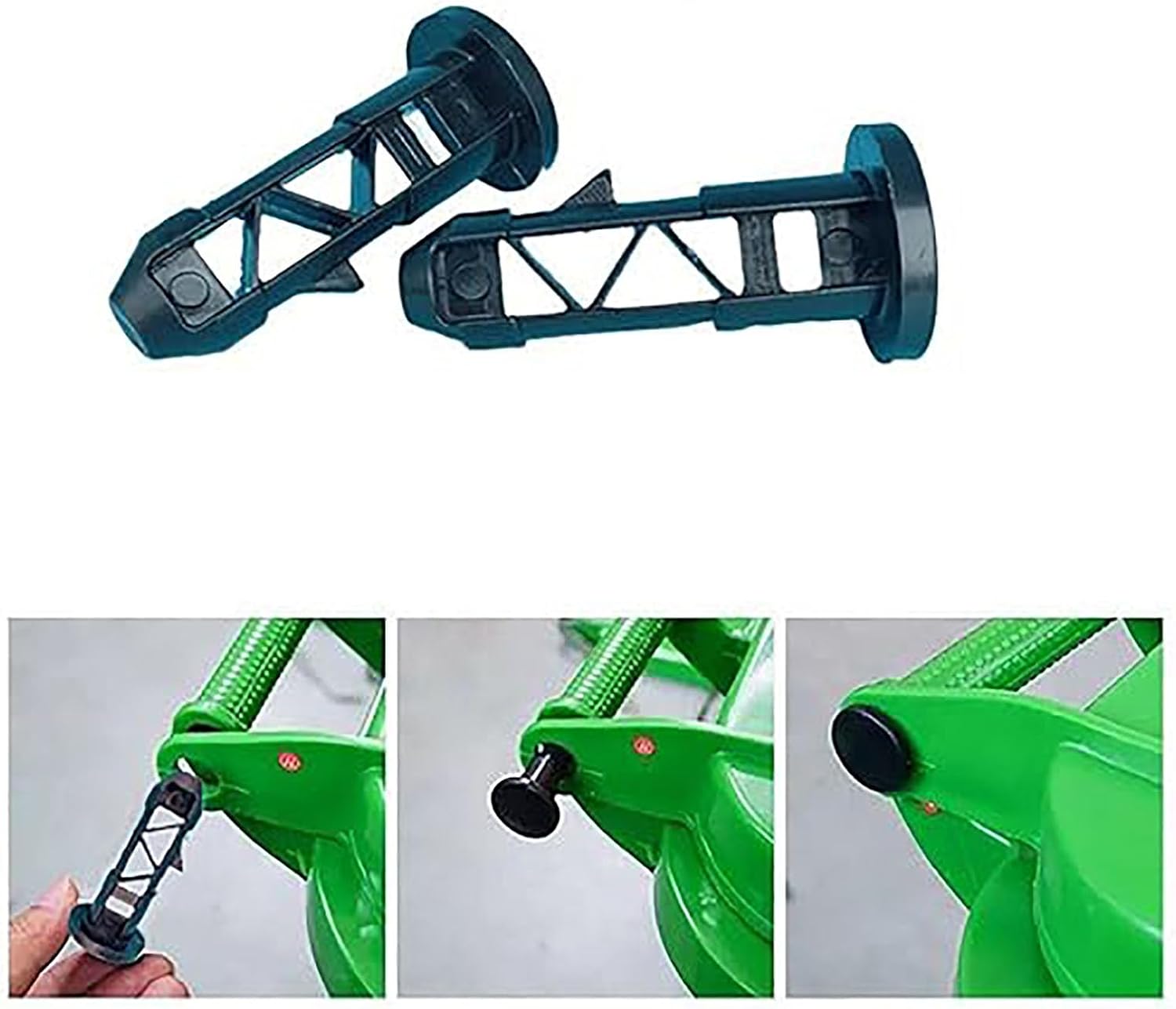 10PCS Wheelie Bin Lid Hinge Pins Hole Size 20mm Wheelie Bin Lid Fixings for 50L/80L/100L/120L/240L Wheelie Bins