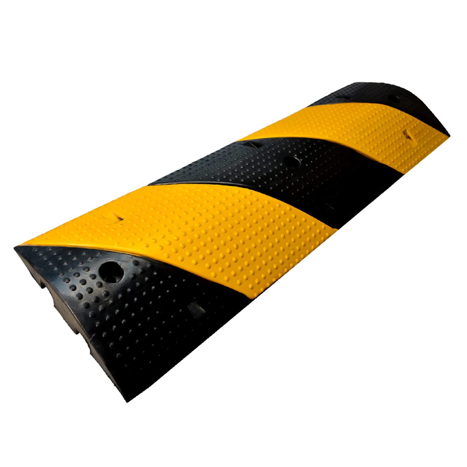 Buy KAXO Rubber Speed Bumps with Channel, Heavy Duty Modular Driveway