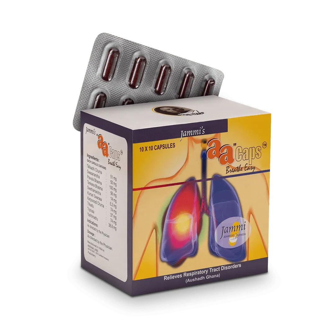 Jammi AA Caps - For Respiratory Distress (10 x 10 Capsules)-picture-23