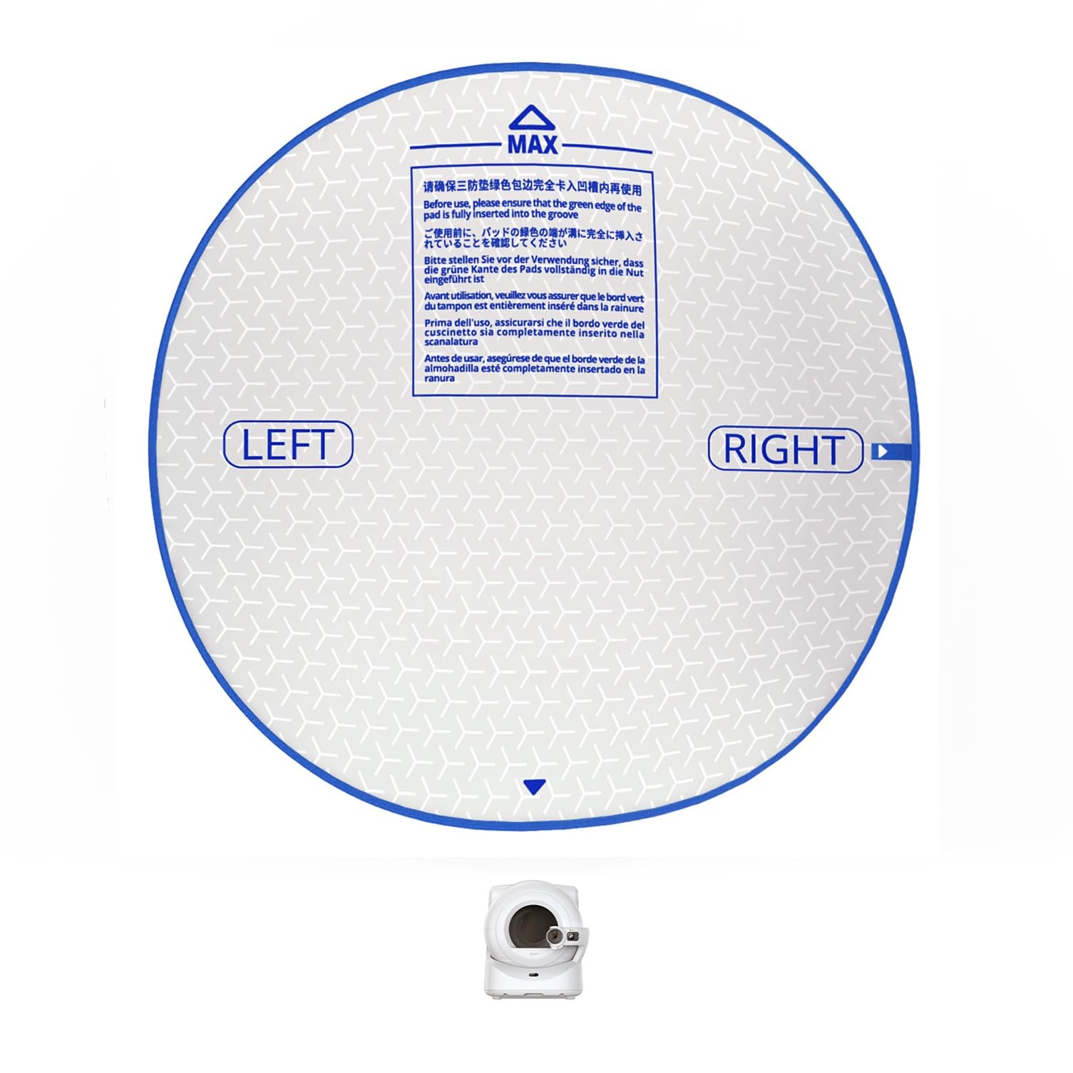 PETKIT High Performance Litter Pad Ultra Exclusive for Purobot Ultra Camera Automatic Cat Litter Box, Waterproof Leakproof Cylinder Pad, Anti-Stick/